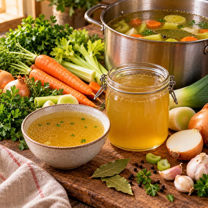 Foto bij groentebouillon